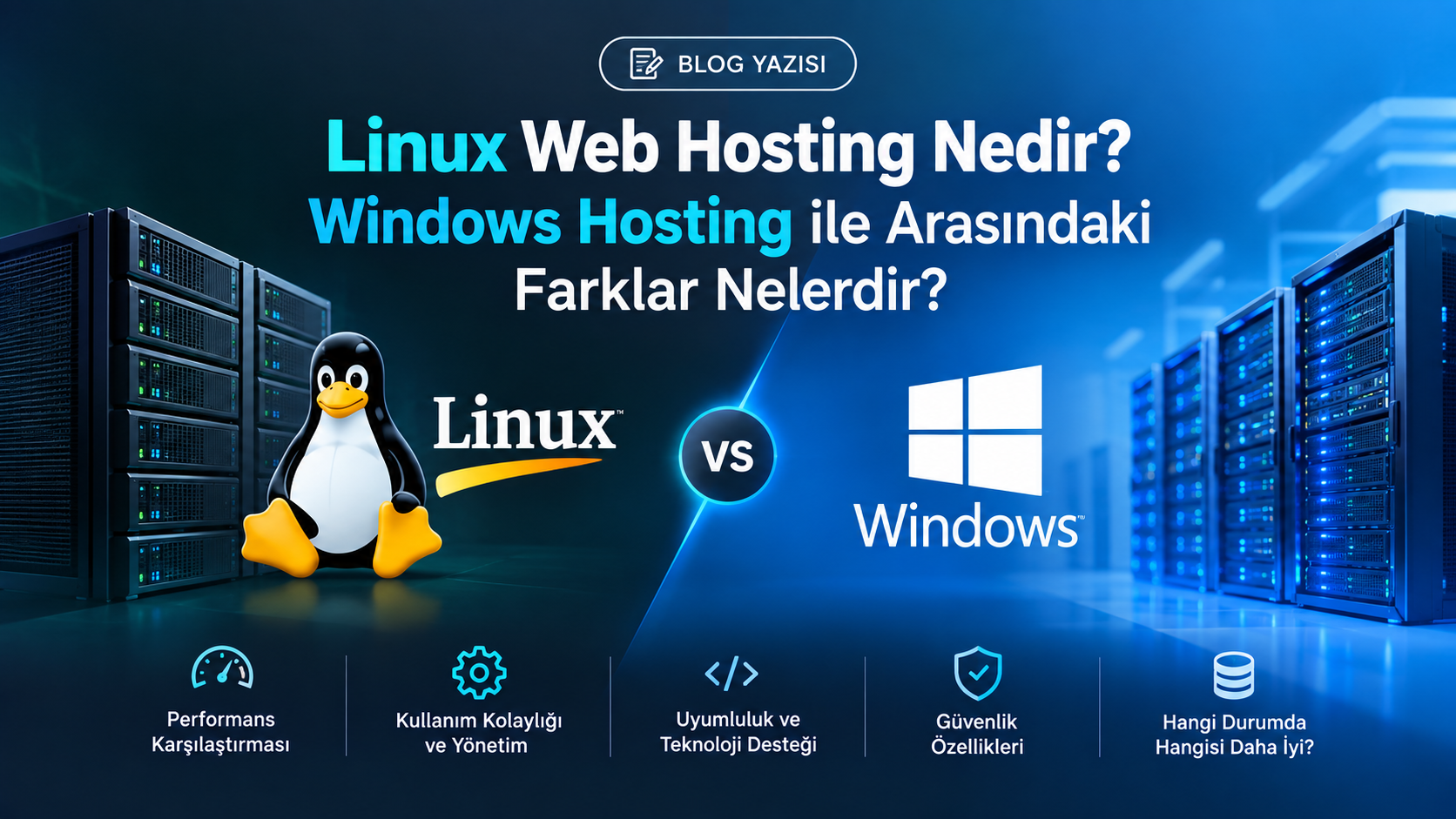 Linux Web Hosting Nedir? Windows Hosting ile Arasındaki Farklar Nelerdir?