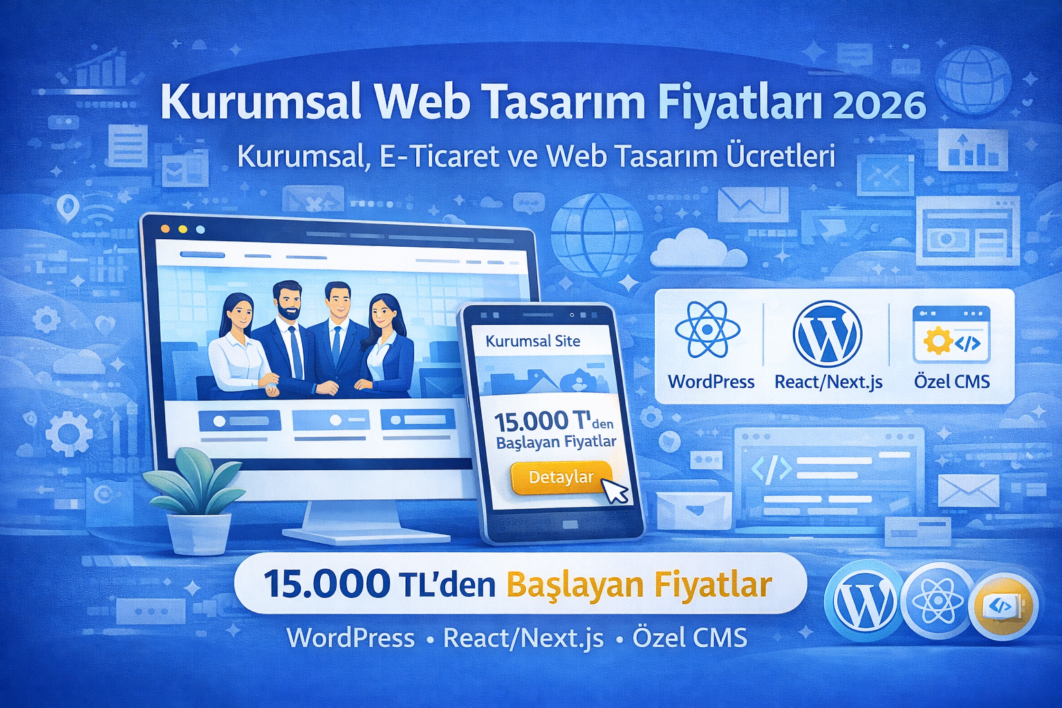 Kurumsal Web Sitesi Fiyatları 2026: Fiyatı Belirleyen Faktörler